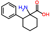 Cyclohexanecarboxylicacid, 1-amino-2-phenyl-